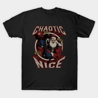 RPG - Christmas Santa Alignment - Chaotic Nice T-Shirt